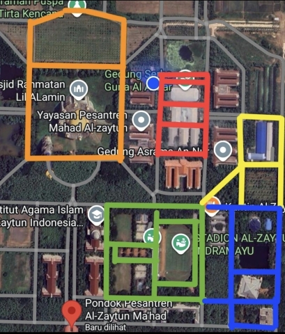 map lingkungan maz