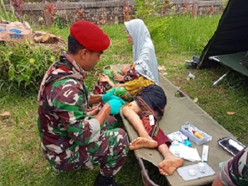 Kopasus Bantu Korban 1